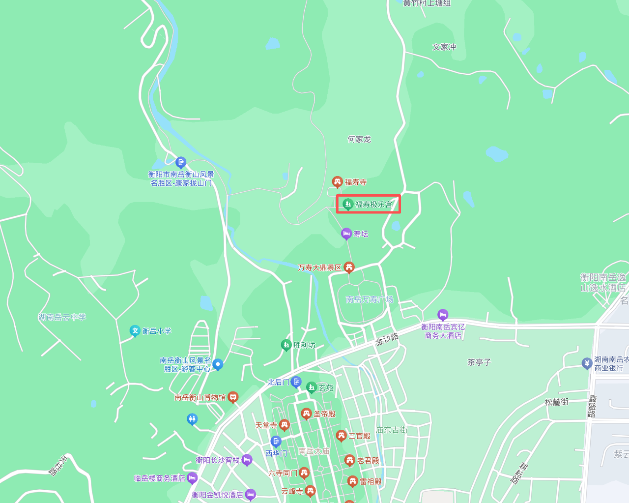 南岳福寿极乐地宫内部环境